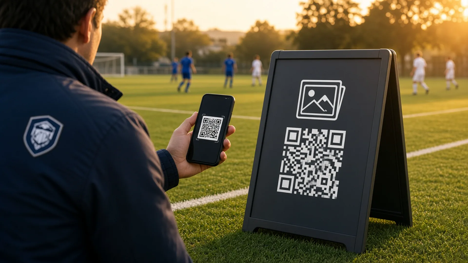 Sports club photo album: share match and tournament photos with parents and players